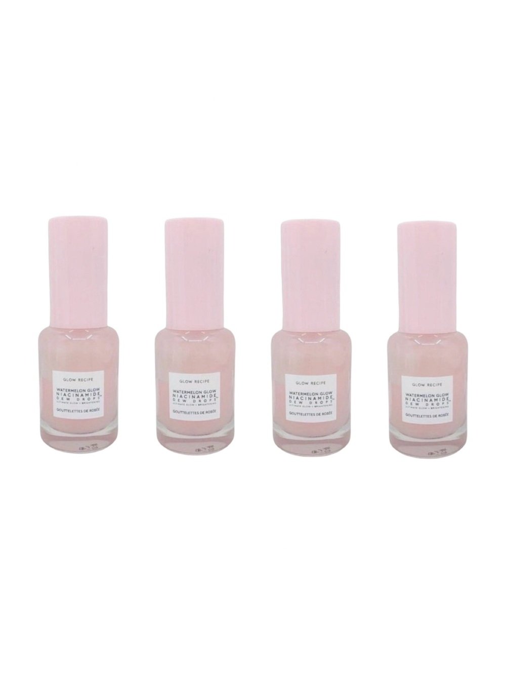 Glow Recipe Watermelon Glow Niacinamide Dew Drops - 10 ml / 0.33 fl oz - 4 Count